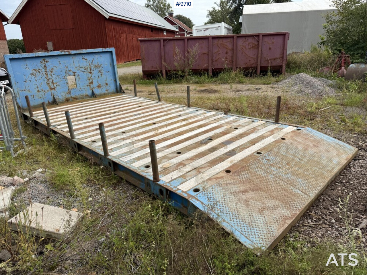 Machine flatbed - Roll-off container: picture 4 Machine flatbed - Roll-off container: picture 4