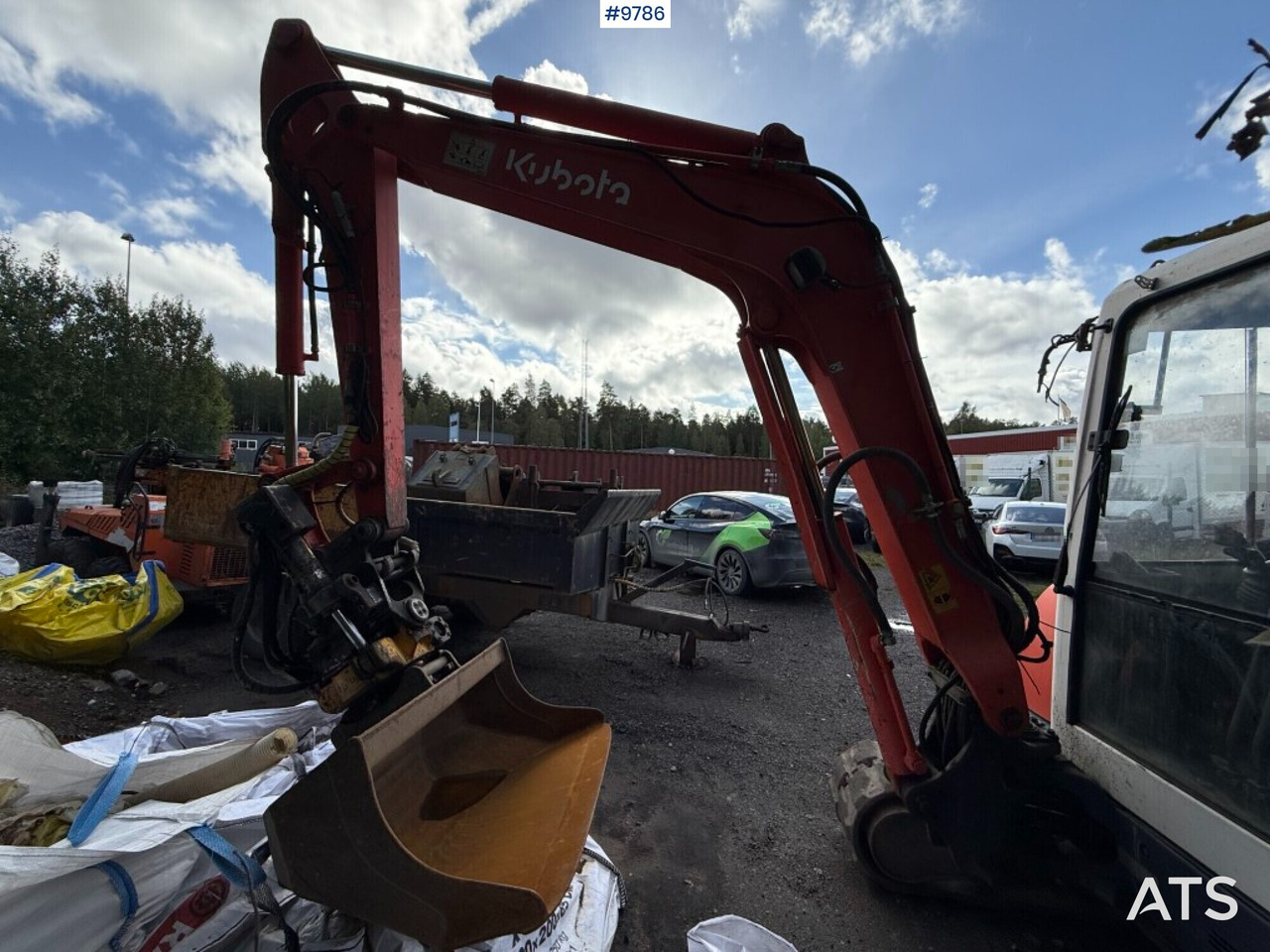 Kubota U45-3a crawler excavator with tiltrotator and buckets - Other machinery: picture 4 Kubota U45-3a crawler excavator with tiltrotator and buckets - Other machinery: picture 4