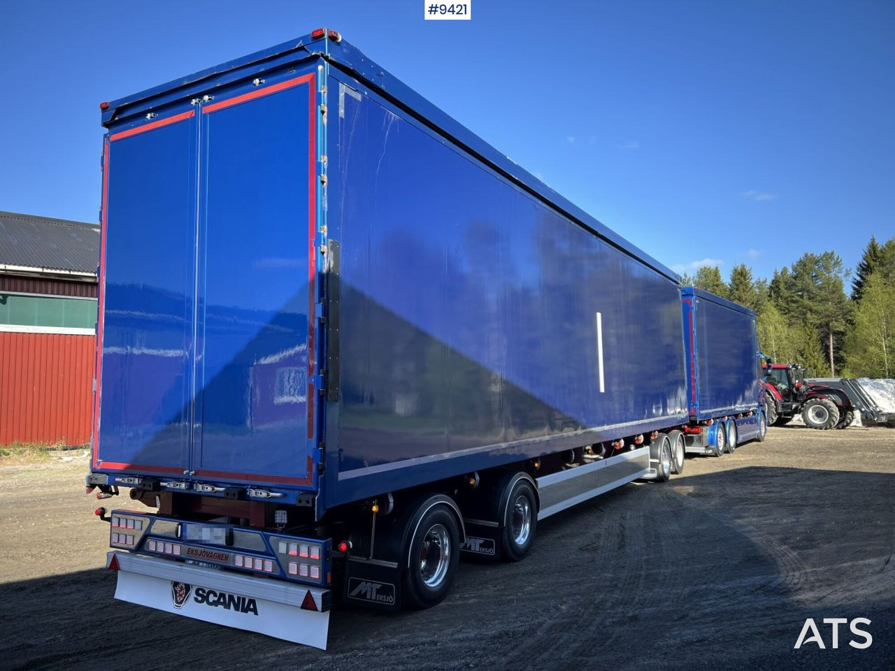 Scania S580 med Eksjövagnen FS 18-20 – Chip truck with trailer - Other machinery: picture 5 Scania S580 med Eksjövagnen FS 18-20 – Chip truck with trailer - Other machinery: picture 5