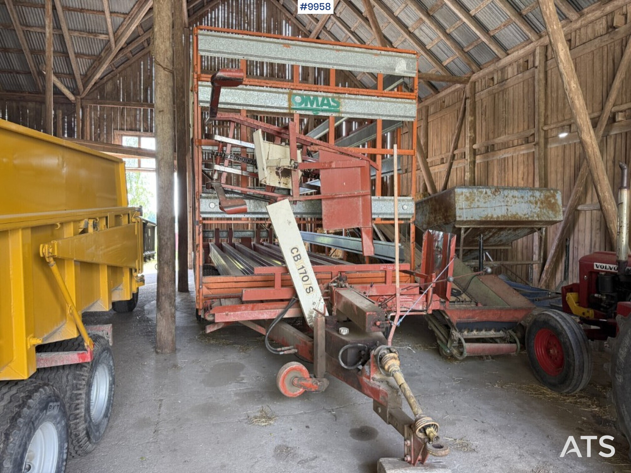 Self-loading trailer small bale Omas CB170 S - Other machinery: picture 2 Self-loading trailer small bale Omas CB170 S - Other machinery: picture 2