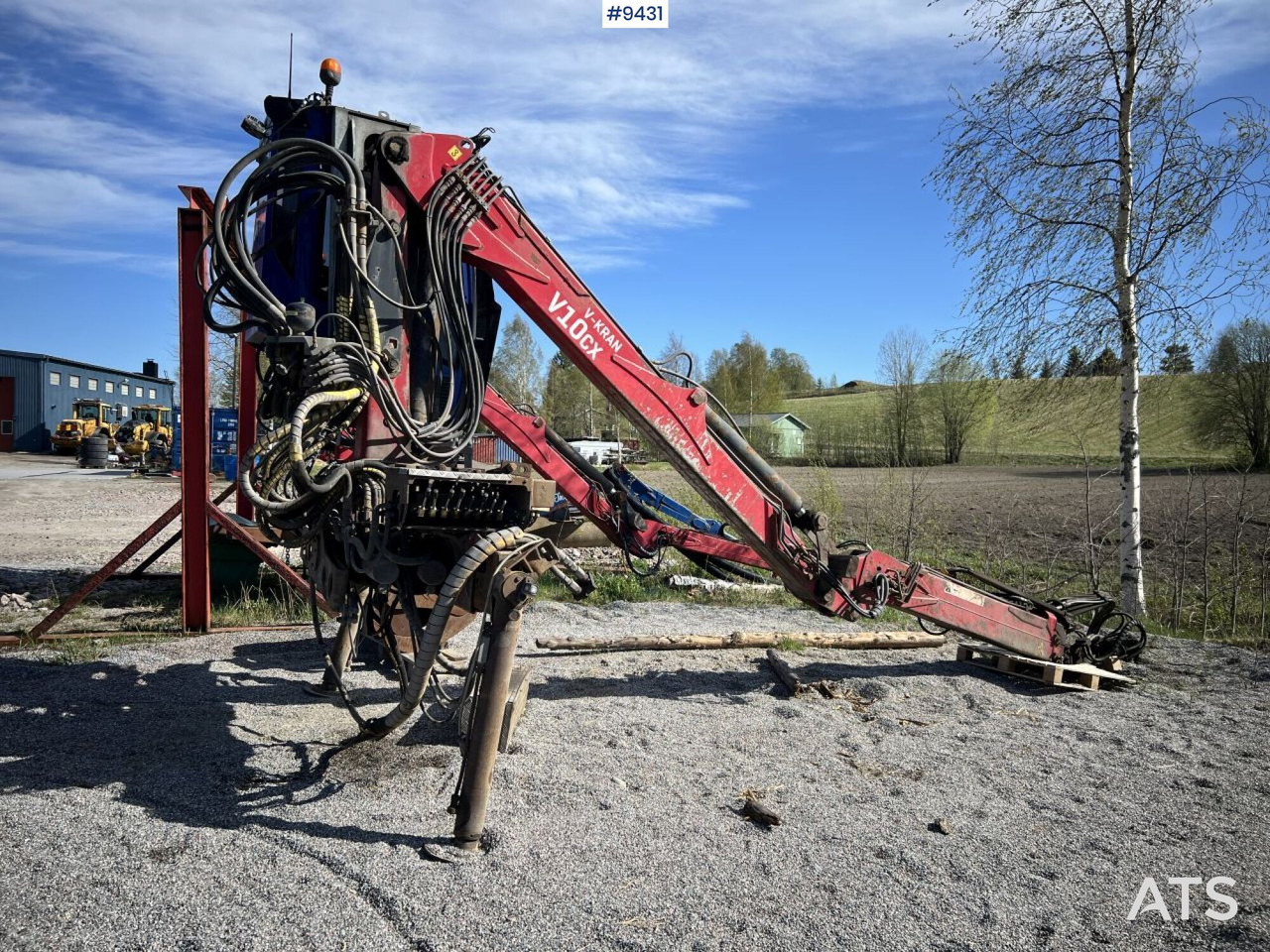 V-kran V10CX,96 - Timber crane, logging crane - Other machinery: picture 2 V-kran V10CX,96 - Timber crane, logging crane - Other machinery: picture 2