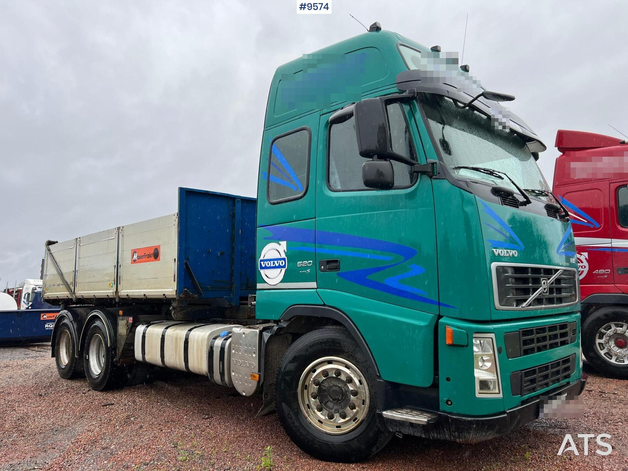 Volvo FH 520 6X4 Quick lock with flatbed - Other machinery: picture 2 Volvo FH 520 6X4 Quick lock with flatbed - Other machinery: picture 2