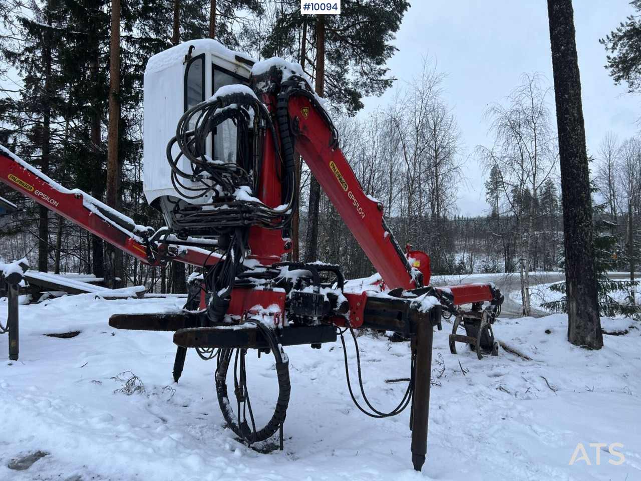 Palfinger Epsilon M110 Timber crane with double jib - Loader crane: picture 2 Palfinger Epsilon M110 Timber crane with double jib - Loader crane: picture 2