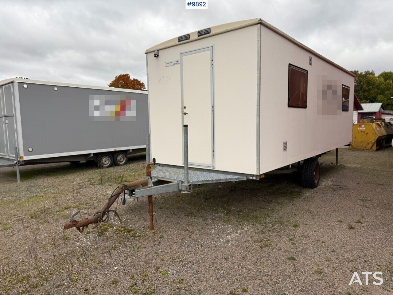 Staff wagon - Lycksele wagon PV4/3 - Construction container, Trailer: picture 1 Staff wagon - Lycksele wagon PV4/3 - Construction container, Trailer: picture 1