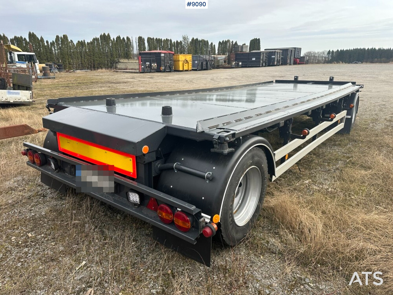 Swap body/container trailer, Fliegl ZWP 200J - Container transporter/ Swap body trailer: picture 5 Swap body/container trailer, Fliegl ZWP 200J - Container transporter/ Swap body trailer: picture 5