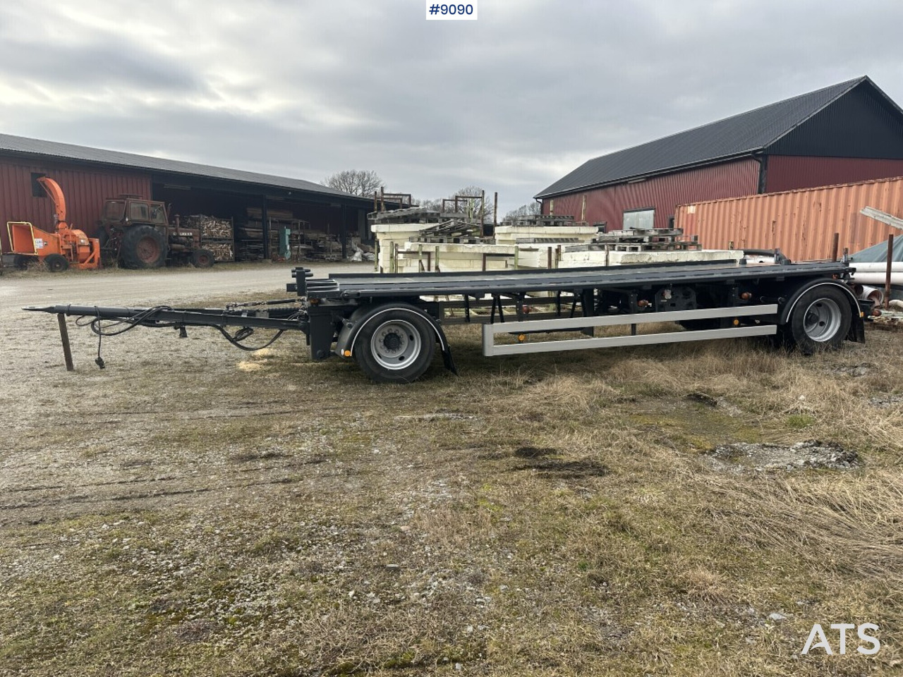 Swap body/container trailer, Fliegl ZWP 200J - Container transporter/ Swap body trailer: picture 2 Swap body/container trailer, Fliegl ZWP 200J - Container transporter/ Swap body trailer: picture 2