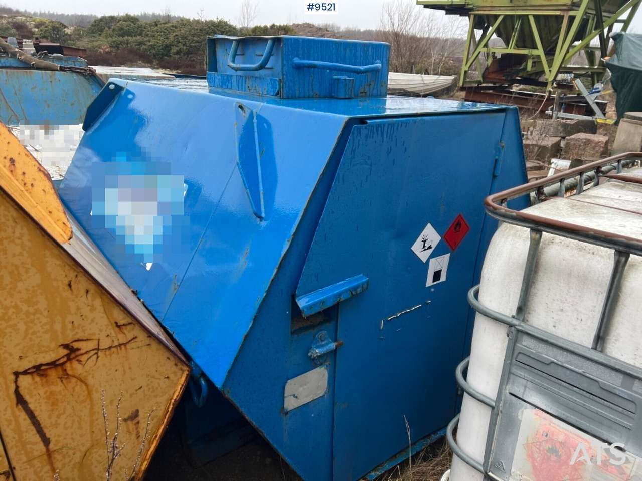 Tank diesel - 1 cubic - J-O Fherm dumper - Storage tank: picture 1 Tank diesel - 1 cubic - J-O Fherm dumper - Storage tank: picture 1