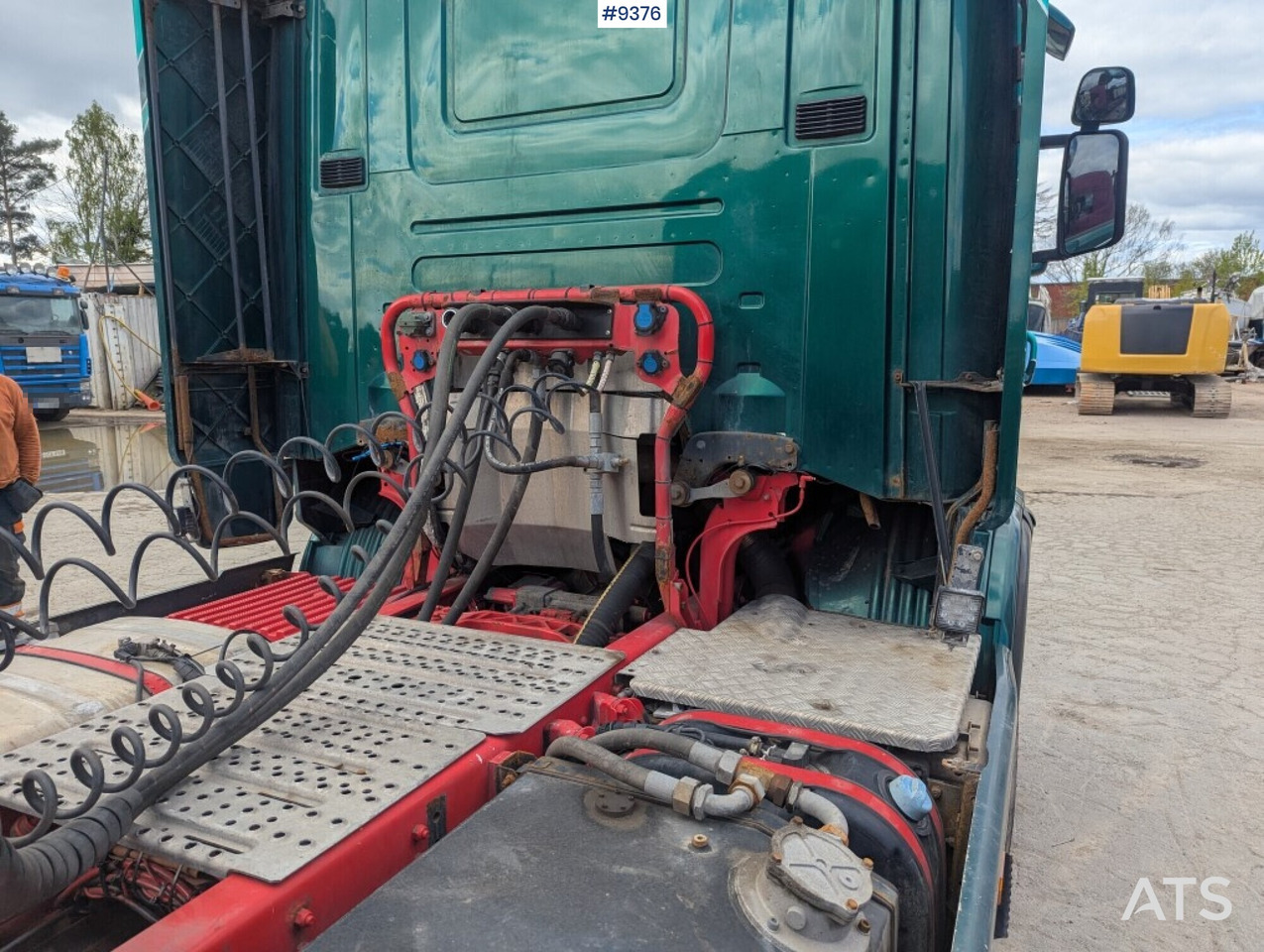 Truck unit Scania R730 V8 6X2 with RKP tipping trailer (VIDEO) - Tractor unit: picture 4 Truck unit Scania R730 V8 6X2 with RKP tipping trailer (VIDEO) - Tractor unit: picture 4