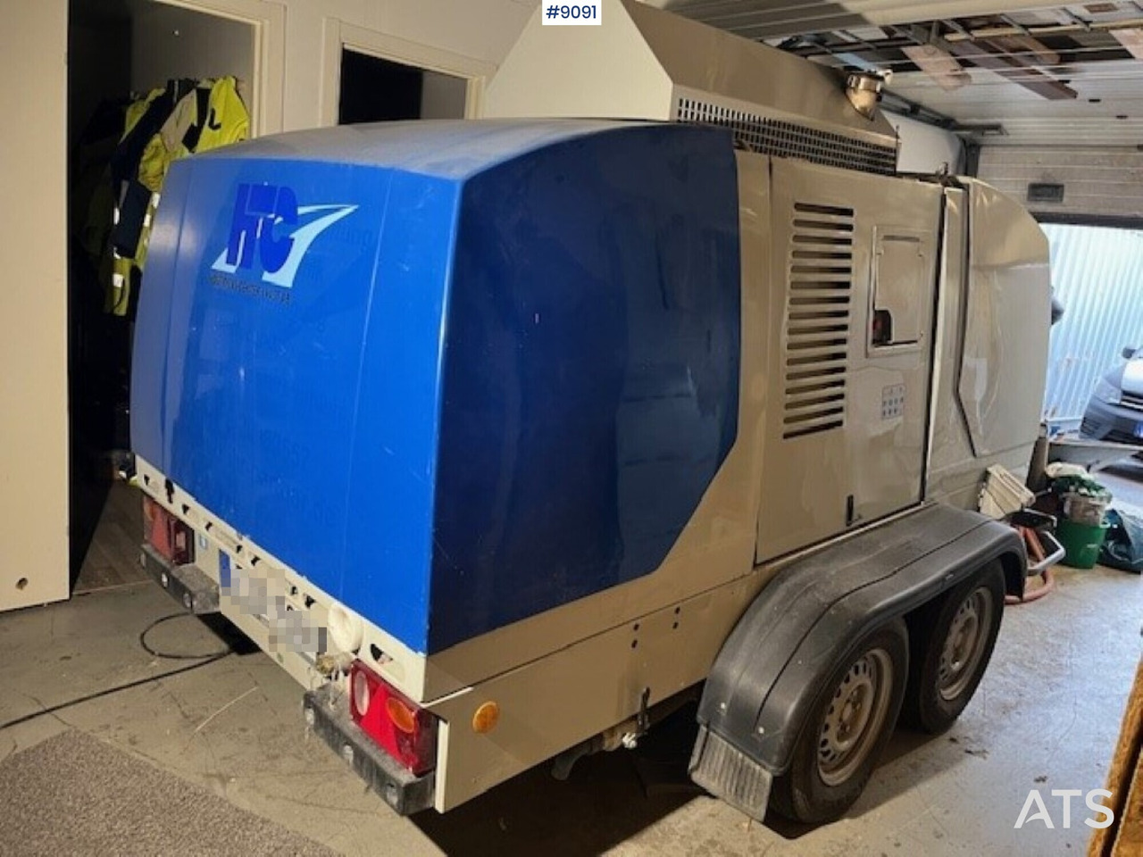 Ultrahigh-pressure cleaner unit - Dynajet UHP 220 2800/27T - Construction equipment: picture 1 Ultrahigh-pressure cleaner unit - Dynajet UHP 220 2800/27T - Construction equipment: picture 1