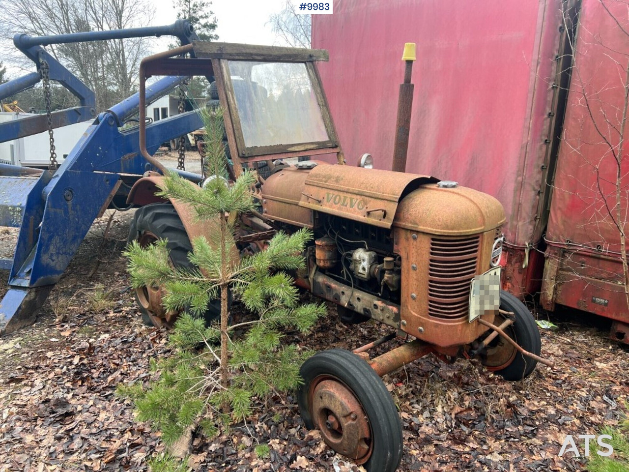 VOLVO BM T22 Reparation object - Farm tractor: picture 1 VOLVO BM T22 Reparation object - Farm tractor: picture 1