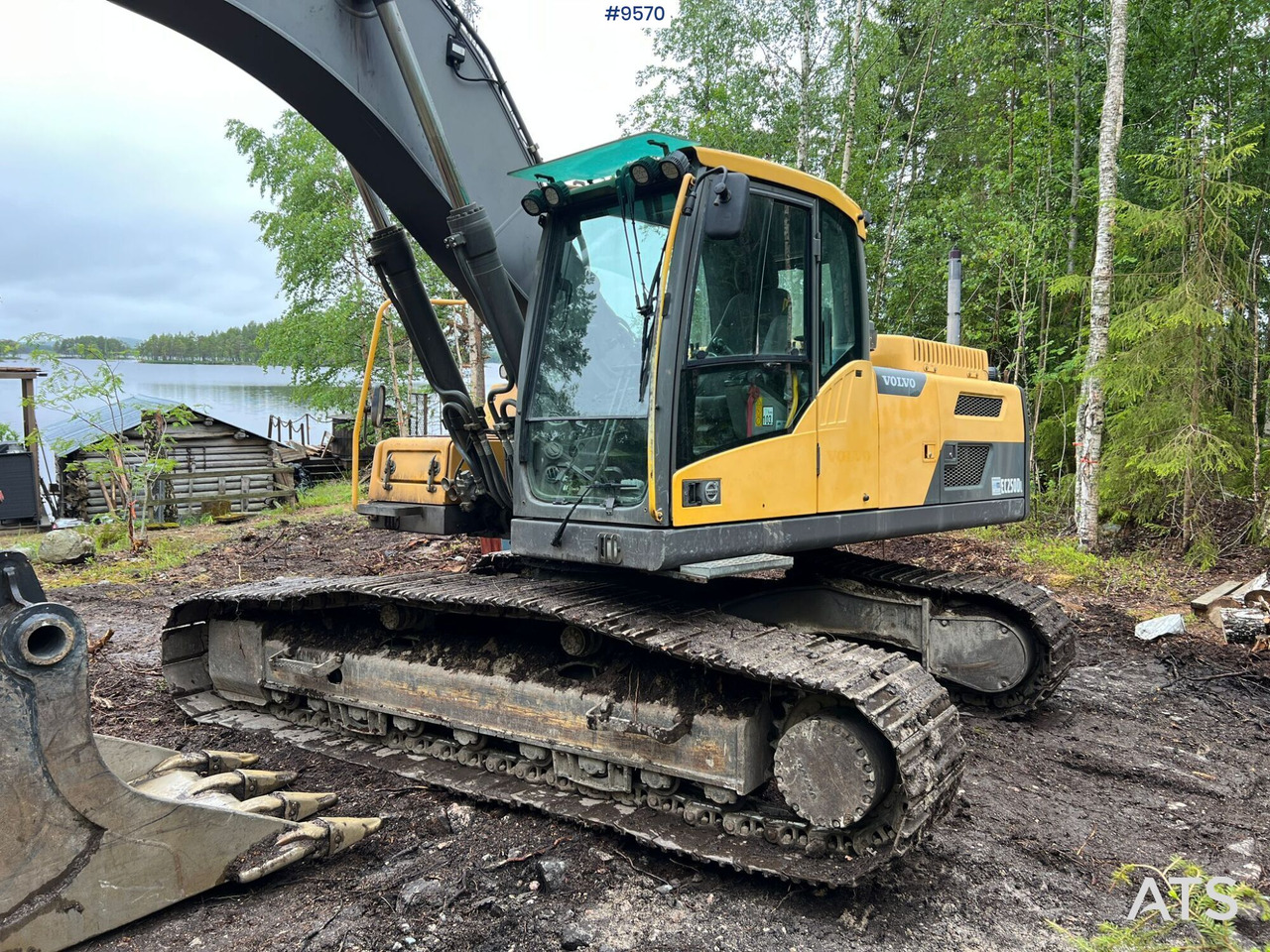 Volvo EC 250 DL grävsystem, rotor och planerskopa - Crawler excavator: picture 5 Volvo EC 250 DL grävsystem, rotor och planerskopa - Crawler excavator: picture 5