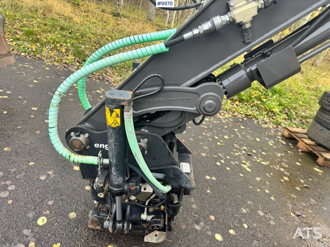 Volvo ECR88D crawler excavator with rotor tilt, 3 buckets, and ripper. 910 hours! - Crawler excavator: picture 4 Volvo ECR88D crawler excavator with rotor tilt, 3 buckets, and ripper. 910 hours! - Crawler excavator: picture 4