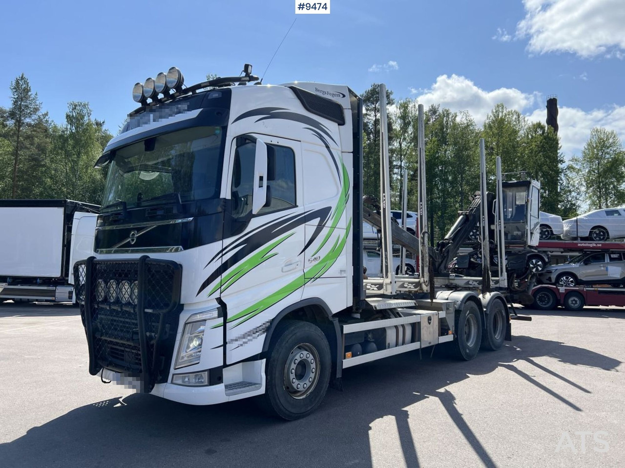 Volvo FH13 Logging truck with Loglift 105S crane - Timber truck: picture 1 Volvo FH13 Logging truck with Loglift 105S crane - Timber truck: picture 1