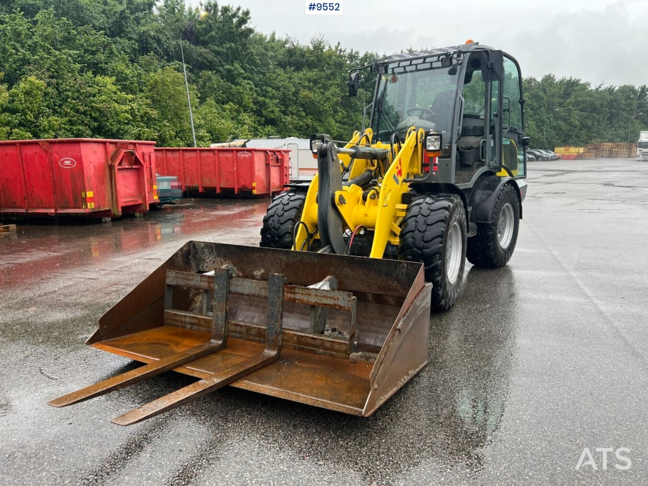 Wheel loader Wacker Neuson WL52 gears and tool stand - Wheel loader: picture 1 Wheel loader Wacker Neuson WL52 gears and tool stand - Wheel loader: picture 1