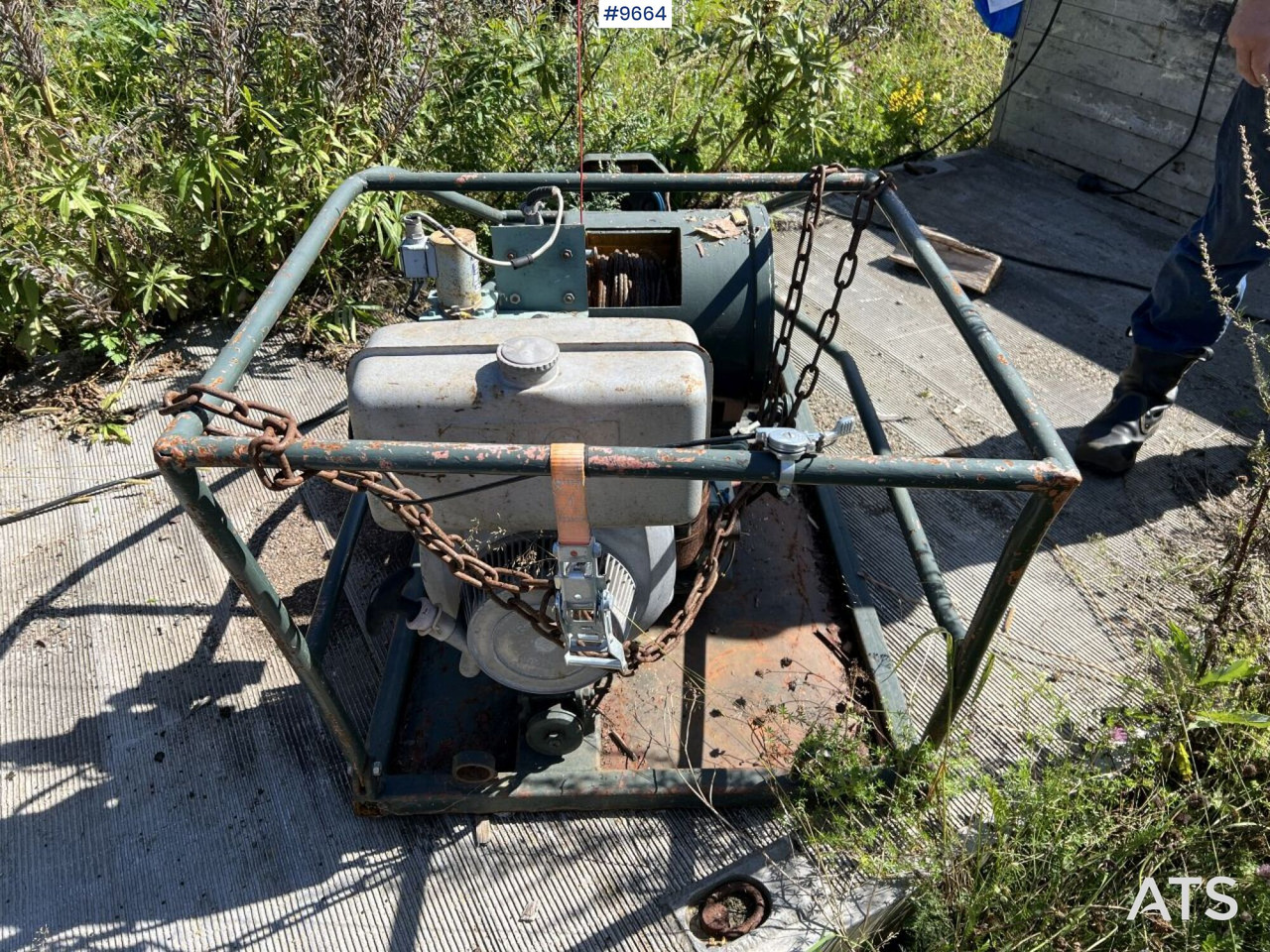 Winch, Sepson 40-07, Petrol-powered - Winch: picture 3 Winch, Sepson 40-07, Petrol-powered - Winch: picture 3