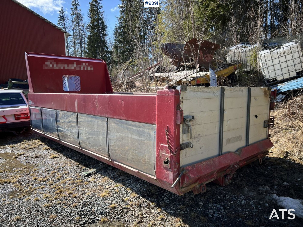 Zetterbergs EDK 6/5-54-10-D Flatbed with tipping piston - Flatbed body: picture 5 Zetterbergs EDK 6/5-54-10-D Flatbed with tipping piston - Flatbed body: picture 5