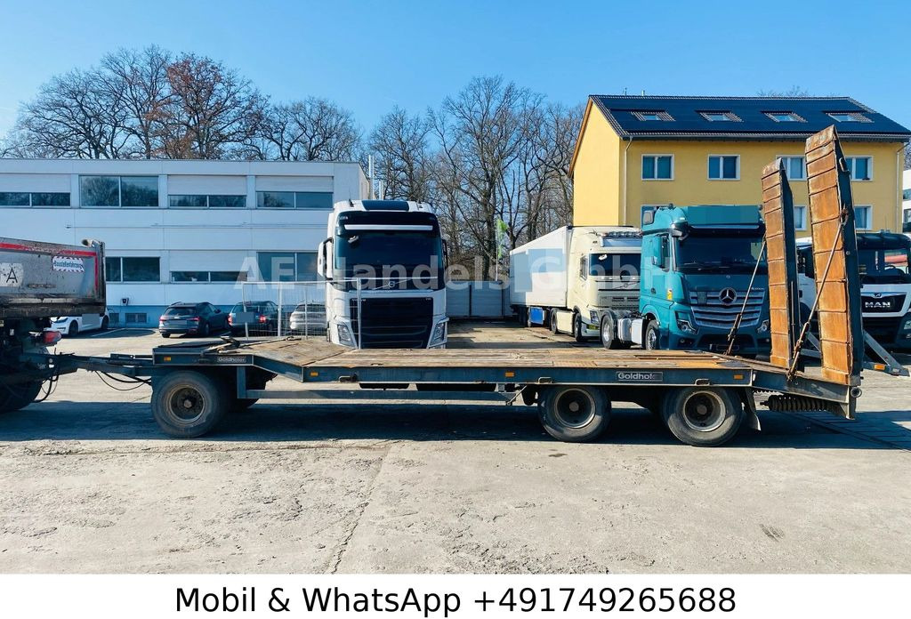 Goldhofer TU 3-24/80 Drehschemel *Rampen/L.8,30m/TÜV-11.25 - Low loader trailer: picture 2 Goldhofer TU 3-24/80 Drehschemel *Rampen/L.8,30m/TÜV-11.25 - Low loader trailer: picture 2