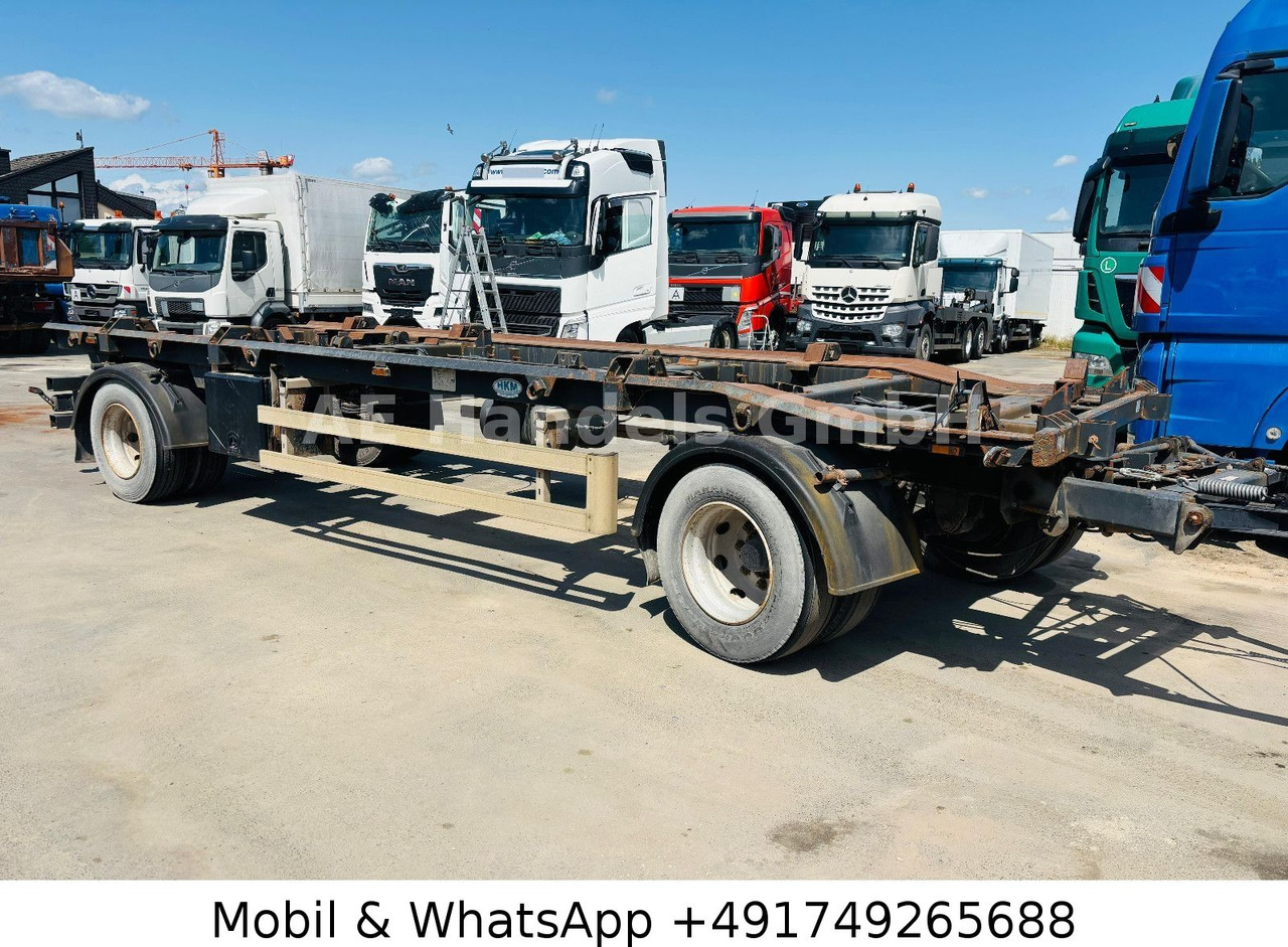 HKM K18 ZB 5,0 Combo Absetz-Abroll Drehschemel - Roll-off/ Skip trailer: picture 3 HKM K18 ZB 5,0 Combo Absetz-Abroll Drehschemel - Roll-off/ Skip trailer: picture 3