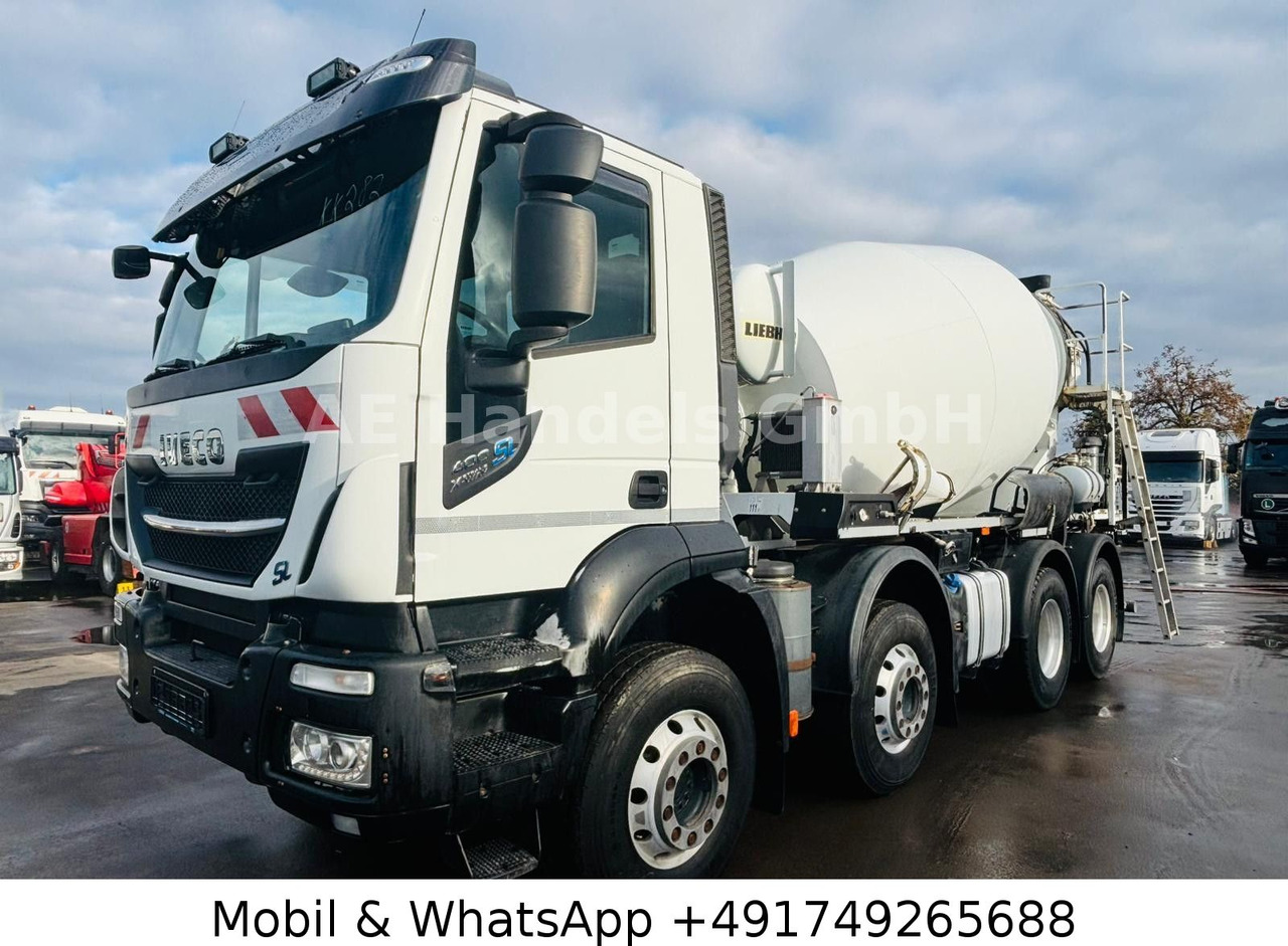 Iveco Stralis 400 X-Way BL 8x4 | Liebherr HTM-405-1505 - Concrete mixer truck: picture 2 Iveco Stralis 400 X-Way BL 8x4 | Liebherr HTM-405-1505 - Concrete mixer truck: picture 2