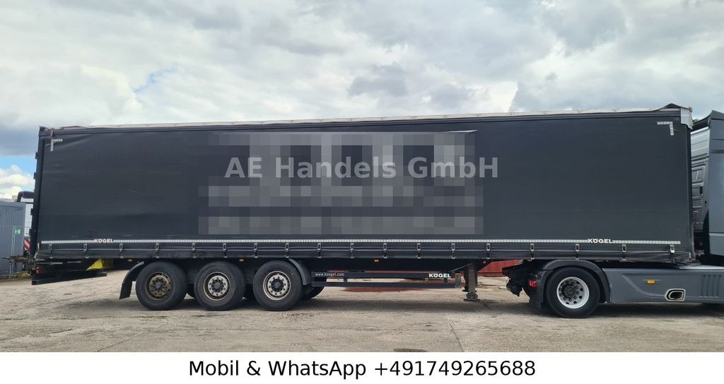 Kögel SN 24 *Edscha/Tautliner/1.Liftachse/Wabco/BPW - Curtainsider semi-trailer: picture 2 Kögel SN 24 *Edscha/Tautliner/1.Liftachse/Wabco/BPW - Curtainsider semi-trailer: picture 2