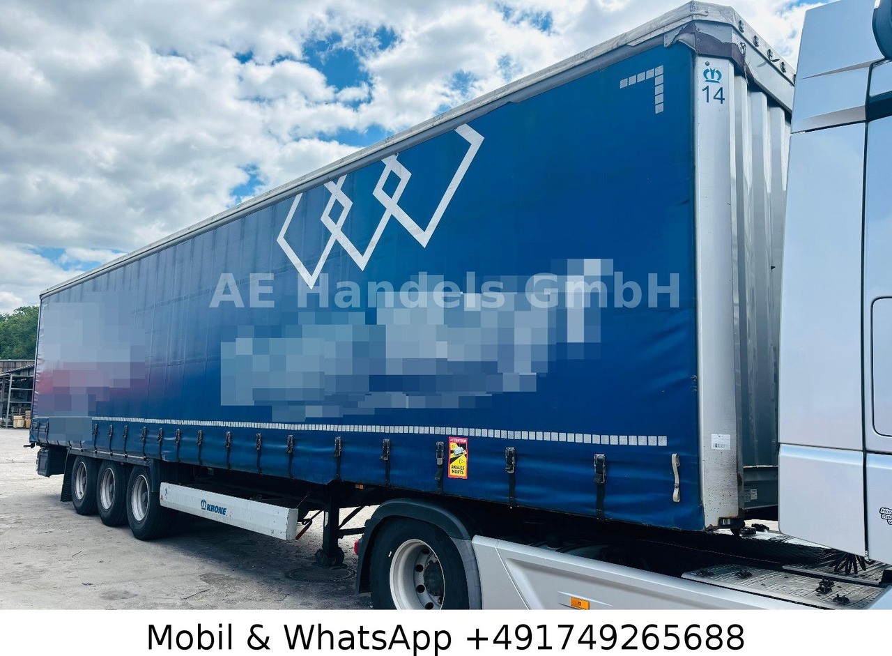 Krone SD Bordwandsider *Edscha/Tautliner/CodeXL - Curtainsider semi-trailer: picture 1 Krone SD Bordwandsider *Edscha/Tautliner/CodeXL - Curtainsider semi-trailer: picture 1