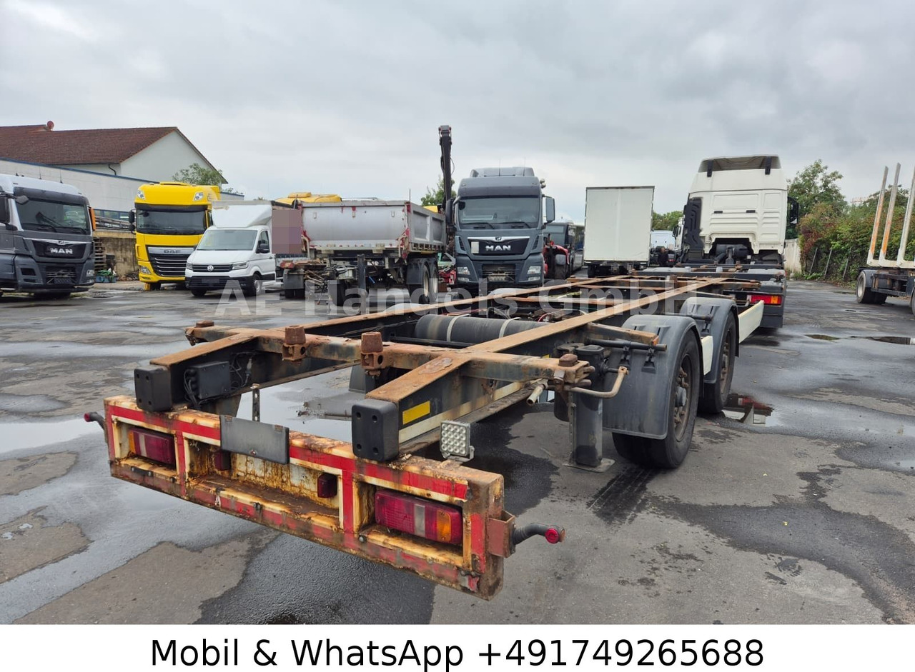 Krone ZZ Tandem BDF Tiefgekoppelt *Wabco/BWP/Luft - Chassis trailer: picture 5 Krone ZZ Tandem BDF Tiefgekoppelt *Wabco/BWP/Luft - Chassis trailer: picture 5