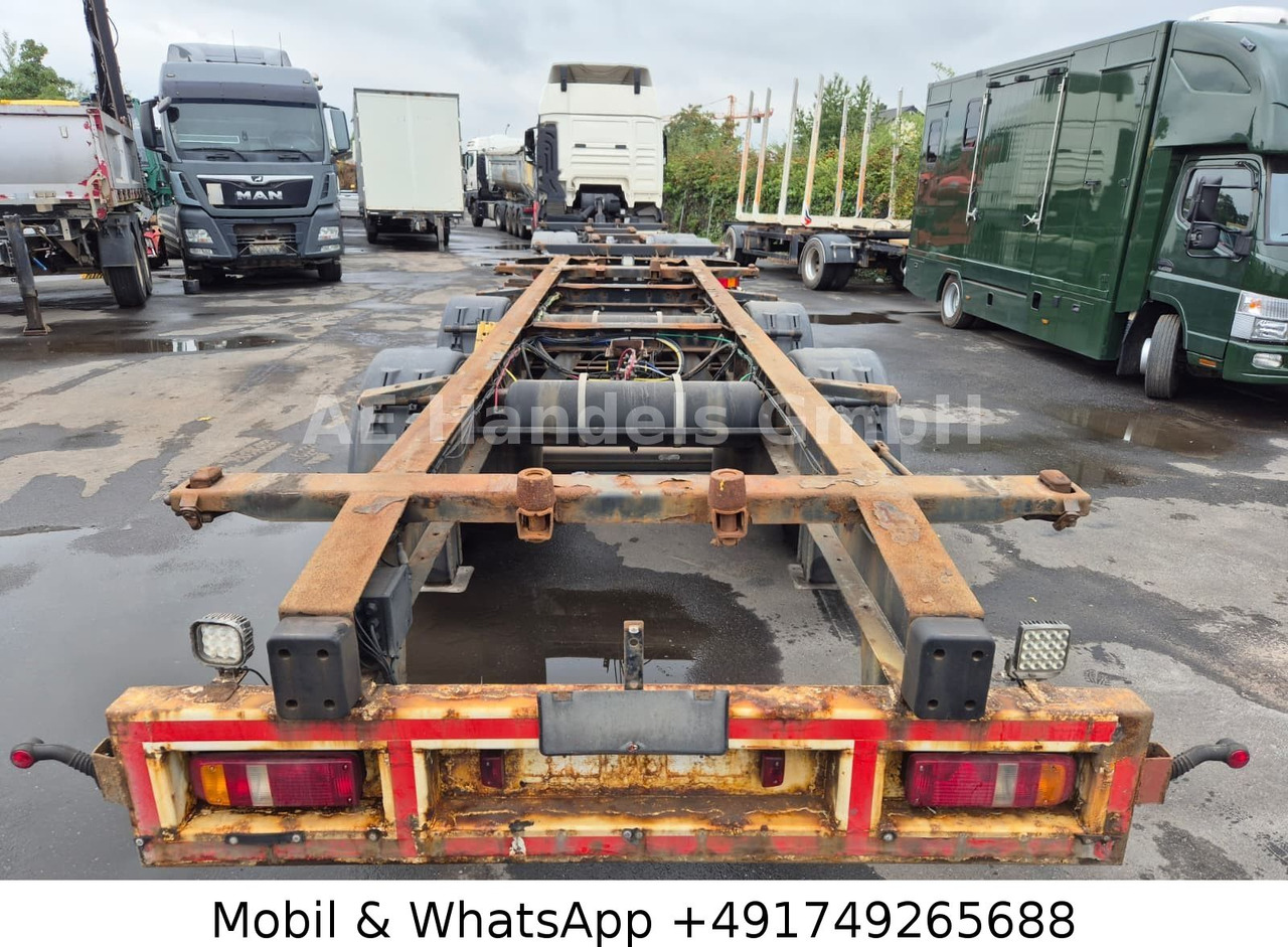 Krone ZZ Tandem BDF Tiefgekoppelt *Wabco/BWP/Luft - Chassis trailer: picture 4 Krone ZZ Tandem BDF Tiefgekoppelt *Wabco/BWP/Luft - Chassis trailer: picture 4