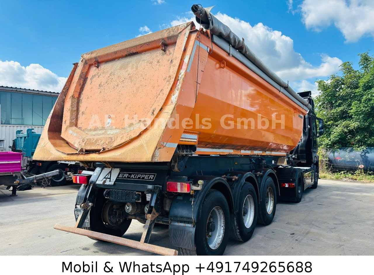 Meiller KISA 3 Stahl *24m³/1.Liftachse/Podest/Rollplane - Tipper semi-trailer: picture 2 Meiller KISA 3 Stahl *24m³/1.Liftachse/Podest/Rollplane - Tipper semi-trailer: picture 2