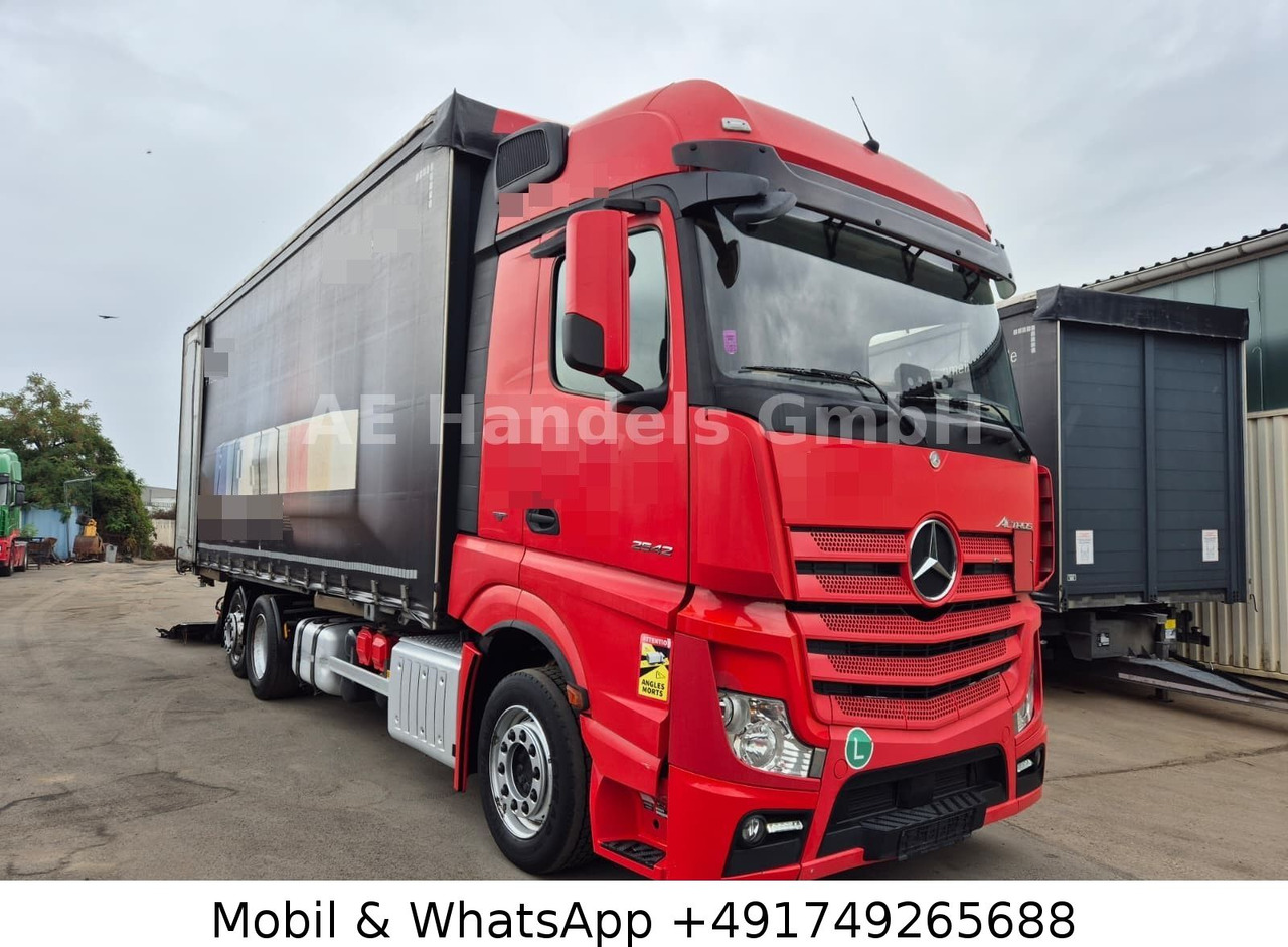 Mercedes-Benz Actros IV 2542 L LL 6x2*Retarder/LBW/Lift/2xTank - Cab chassis truck: picture 1 Mercedes-Benz Actros IV 2542 L LL 6x2*Retarder/LBW/Lift/2xTank - Cab chassis truck: picture 1