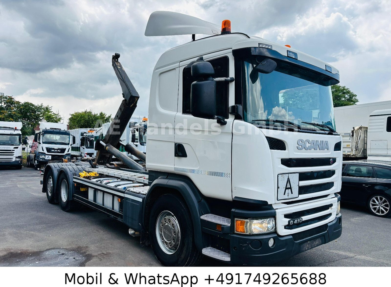 Scania G410 BL 6x2 *Retarder/MEILLER-RK.20.67/Lenk+Lift - Hook lift truck: picture 1 Scania G410 BL 6x2 *Retarder/MEILLER-RK.20.67/Lenk+Lift - Hook lift truck: picture 1