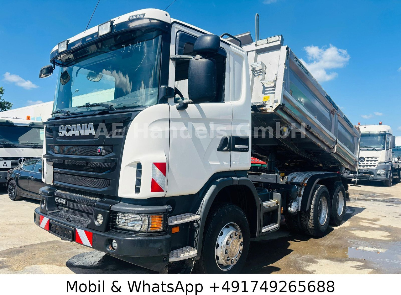 Scania G440 BB 6x4 Meiller *Retarder/Bordmatik/11m³/Cam - Tipper: picture 1 Scania G440 BB 6x4 Meiller *Retarder/Bordmatik/11m³/Cam - Tipper: picture 1