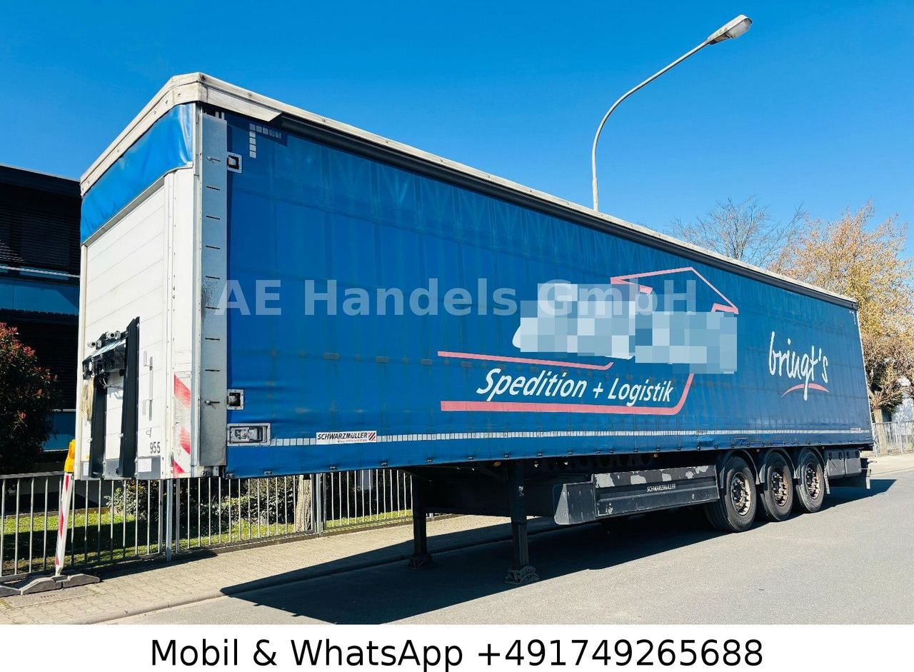 Schwarzmüller J Serie *Edscha/Tautliner/Hubdach/Palettenkasten - Curtainsider semi-trailer: picture 1 Schwarzmüller J Serie *Edscha/Tautliner/Hubdach/Palettenkasten - Curtainsider semi-trailer: picture 1