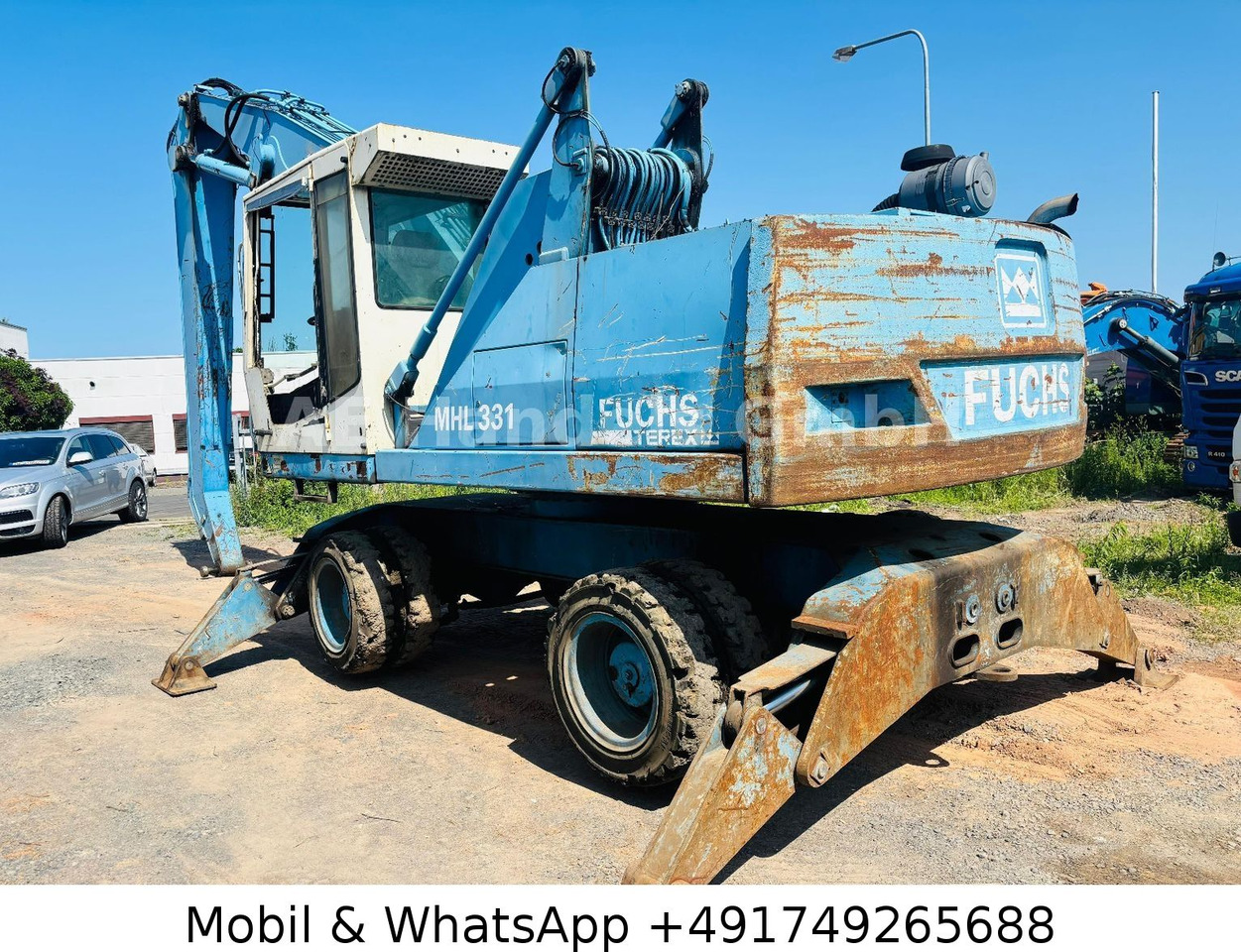 Terex MHL 331 Umschlagbagger - Wheel excavator: picture 5 Terex MHL 331 Umschlagbagger - Wheel excavator: picture 5