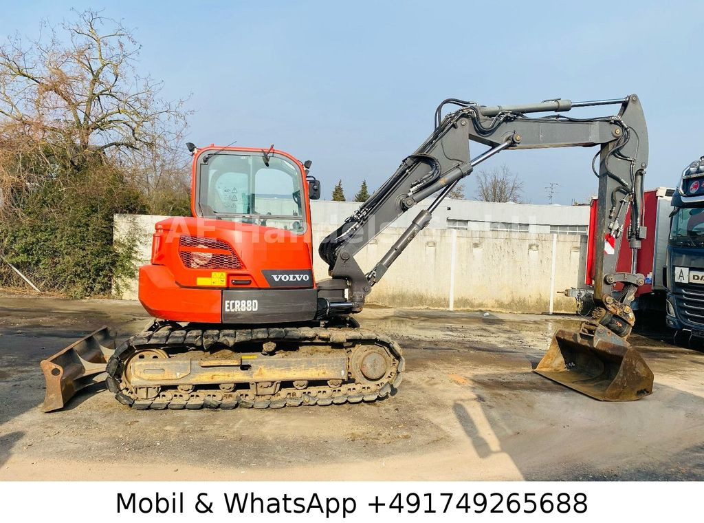 Volvo ECR88D *Vertsellausleger/Schwenk/Schnellwechsler - Crawler excavator: picture 4 Volvo ECR88D *Vertsellausleger/Schwenk/Schnellwechsler - Crawler excavator: picture 4