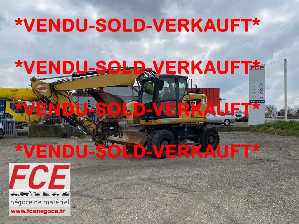 CAT M 315F /1er Main-Certificat CE Non accidenté - Wheel excavator: picture 1 CAT M 315F /1er Main-Certificat CE Non accidenté - Wheel excavator: picture 1