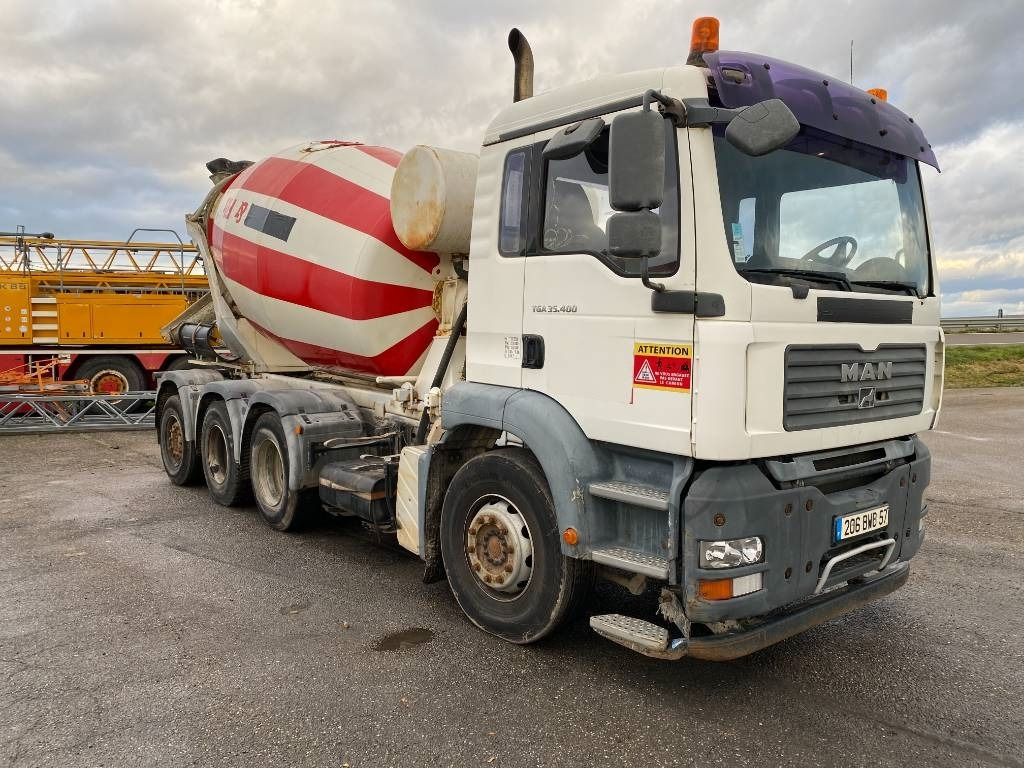 MAN TGA 33.400 /Tridem 8x4 Stetter - Concrete mixer truck: picture 3 MAN TGA 33.400 /Tridem 8x4 Stetter - Concrete mixer truck: picture 3