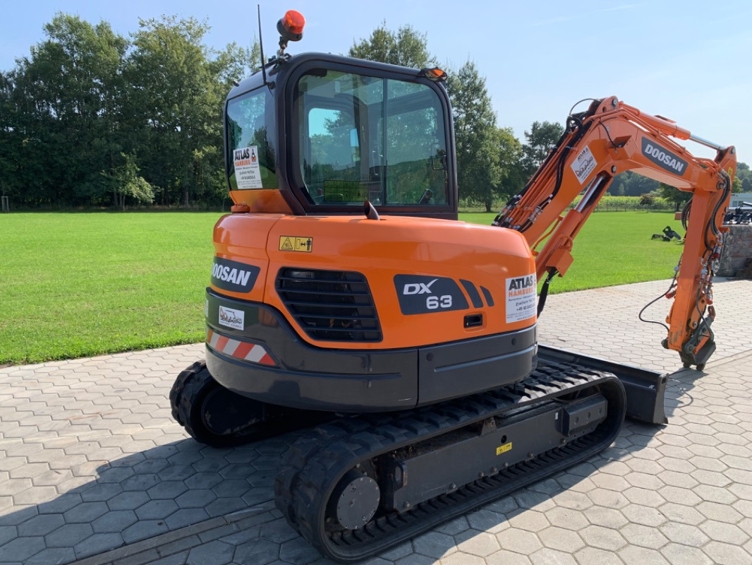 Doosan DX63-3 - Mini excavator: picture 2 Doosan DX63-3 - Mini excavator: picture 2