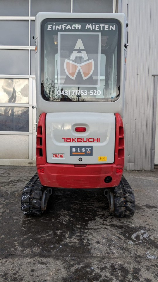 Takeuchi TB216AV4 - Mini excavator: picture 2 Takeuchi TB216AV4 - Mini excavator: picture 2