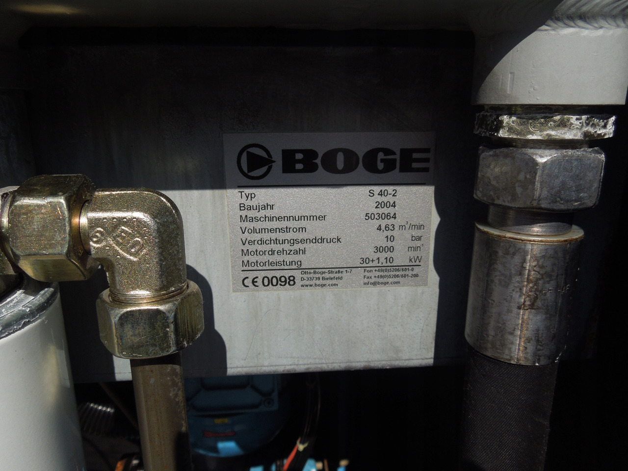 BOGE S40-2 - Air compressor: picture 4 BOGE S40-2 - Air compressor: picture 4