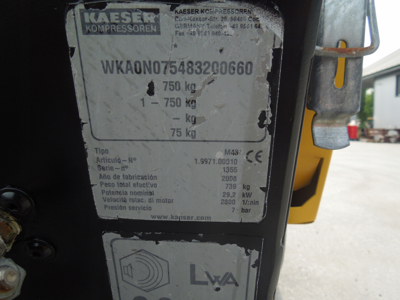 KAESER M43 - Air compressor: picture 2 KAESER M43 - Air compressor: picture 2