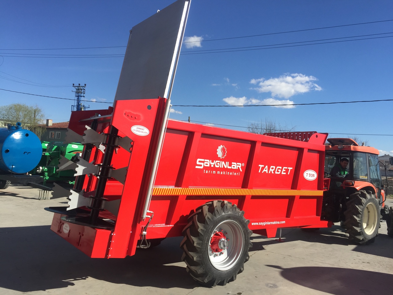TARGET 10 TON HYDRAULIC PUSH MANURE SPREADER - Manure spreader: picture 5 TARGET 10 TON HYDRAULIC PUSH MANURE SPREADER - Manure spreader: picture 5