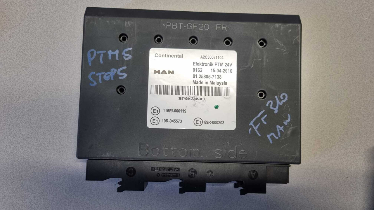 Centralina MAN TGX E6 - Electrical system: picture 4 Centralina MAN TGX E6 - Electrical system: picture 4