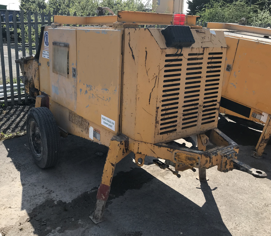 PUTZMEISTER 1005 - Stationary concrete pump: picture 1 PUTZMEISTER 1005 - Stationary concrete pump: picture 1