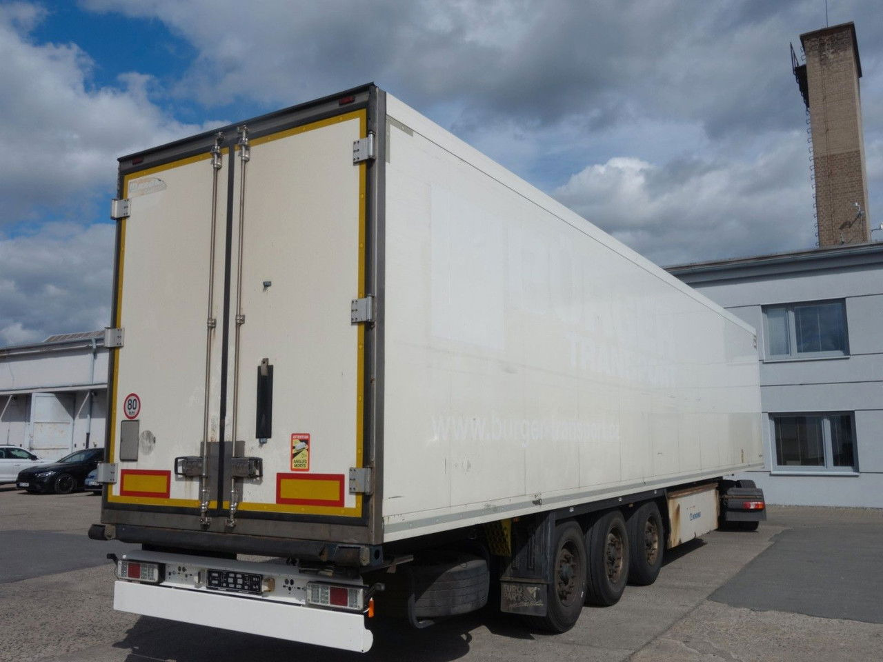 Krone SD, Carrier Vector 1350 SD, Carrier Vector 1350 - Refrigerator semi-trailer: picture 4 Krone SD, Carrier Vector 1350 SD, Carrier Vector 1350 - Refrigerator semi-trailer: picture 4
