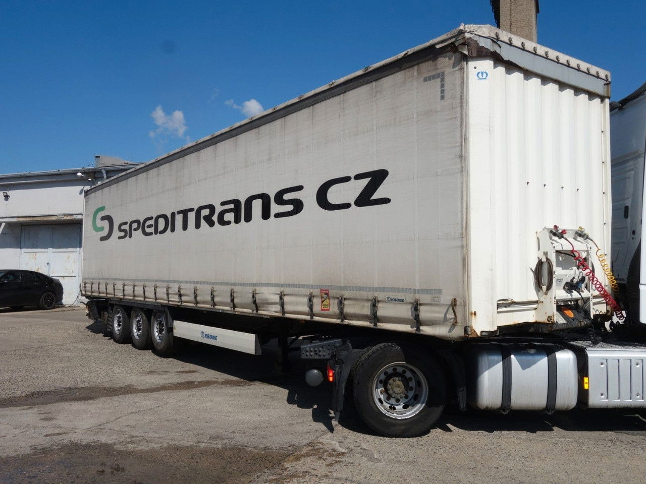 Krone SD Standard, Liftachse - Curtainsider semi-trailer: picture 3 Krone SD Standard, Liftachse - Curtainsider semi-trailer: picture 3