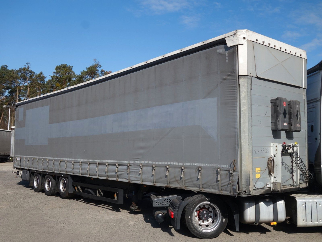 Schmitz Cargobull SCS 24/L Varios, MEGA, Liftaachse, Mulde - Curtainsider semi-trailer: picture 4 Schmitz Cargobull SCS 24/L Varios, MEGA, Liftaachse, Mulde - Curtainsider semi-trailer: picture 4