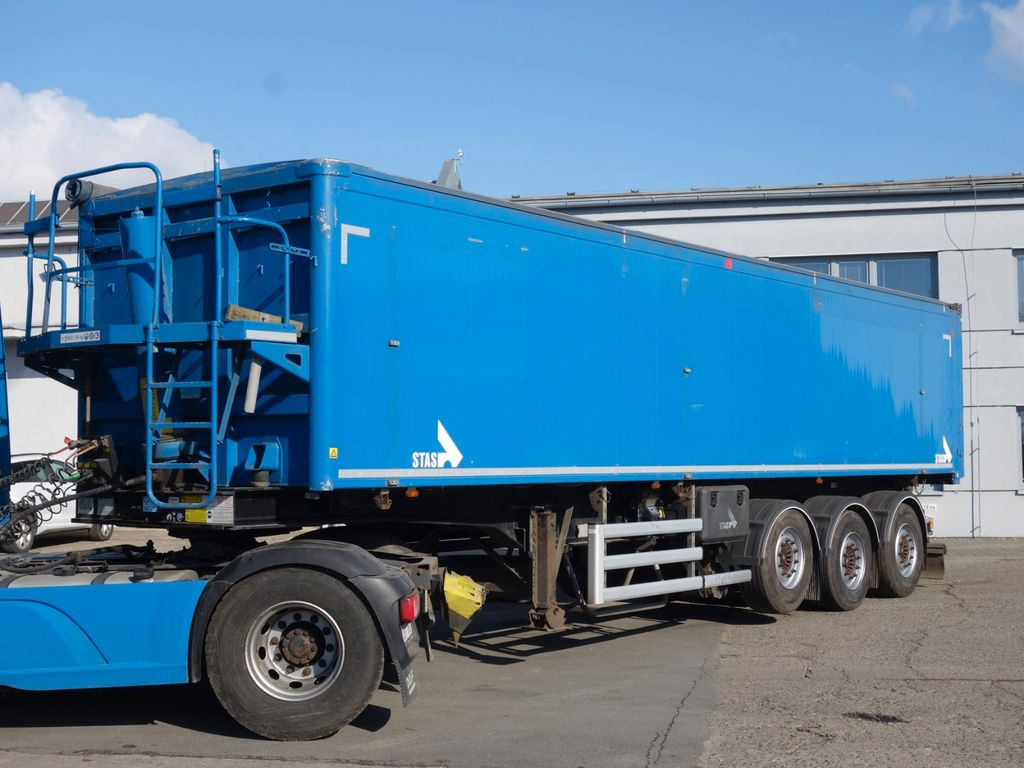 Stas Alu kipper, 50 cm3, Liftachse, SAF, Rollplane - Tipper semi-trailer: picture 1 Stas Alu kipper, 50 cm3, Liftachse, SAF, Rollplane - Tipper semi-trailer: picture 1