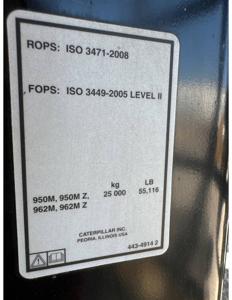 Wheel loader CAT 962M: picture 8 Wheel loader CAT 962M: picture 8