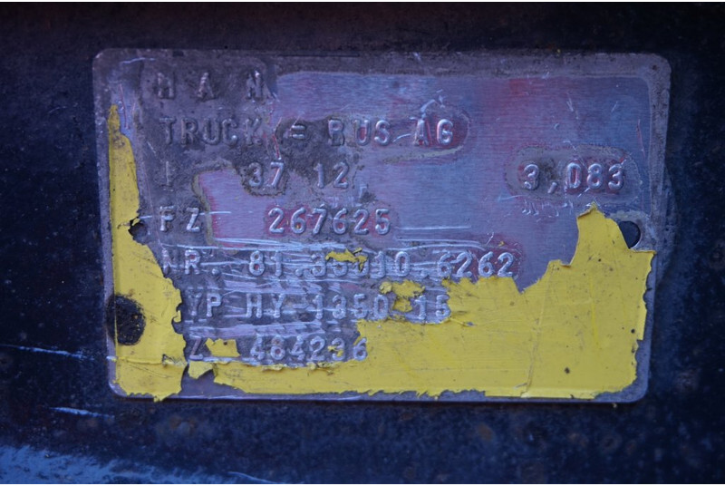 MAN HY-1350-15 37/12 - Rear axle for Truck: picture 3 MAN HY-1350-15 37/12 - Rear axle for Truck: picture 3