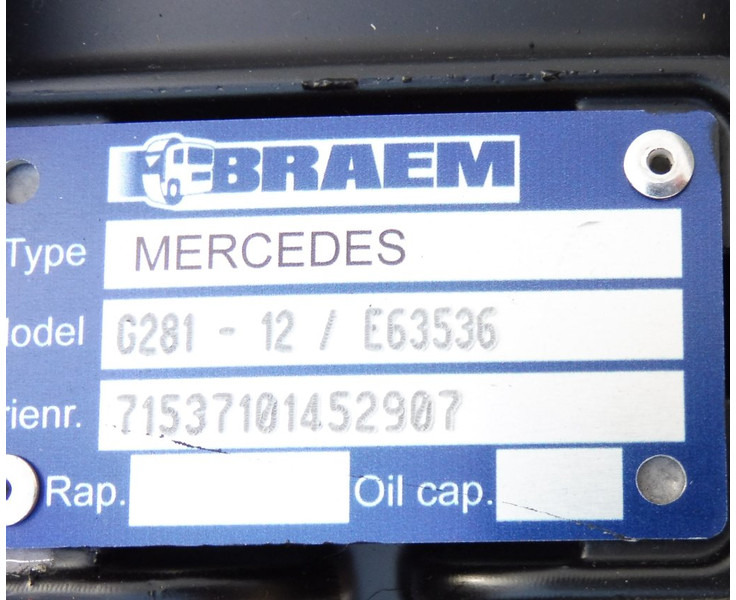 Mercedes-Benz G281-12KL MP4 - Gearbox for Truck: picture 5 Mercedes-Benz G281-12KL MP4 - Gearbox for Truck: picture 5